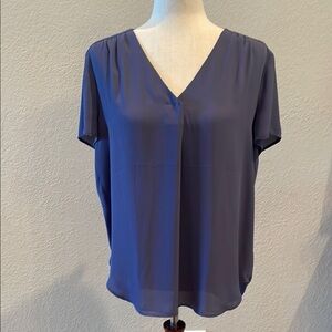 NWT Elegant Blue-Gray Women's Top by LOFT